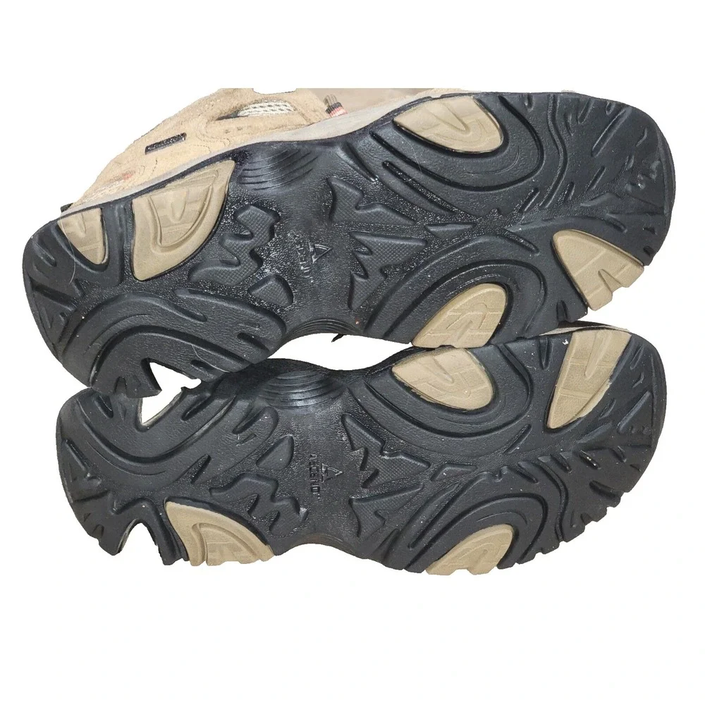Ascend Lisco Men's Shoes Brown Leather Bone Dry Waterproof Hiking Boots Sz 9‎ M